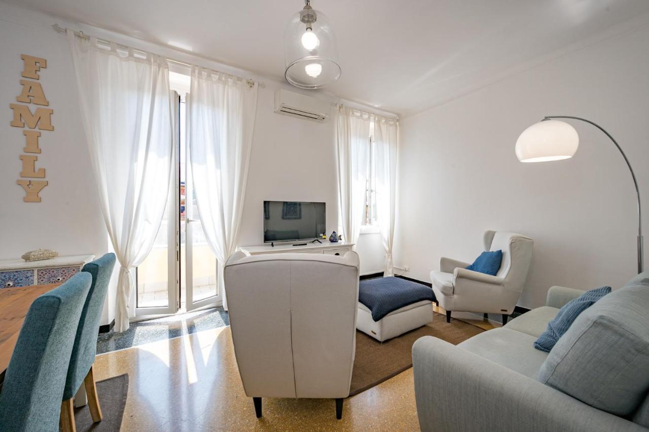 Joivy Penthouse Flat With Terrace Appartement Genua Buitenkant foto
