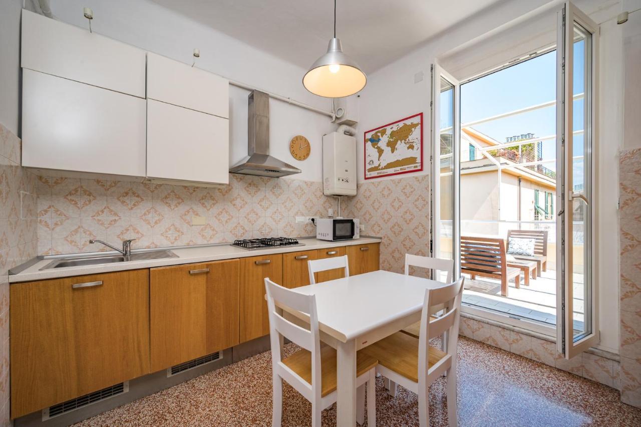 Joivy Penthouse Flat With Terrace Appartement Genua Buitenkant foto