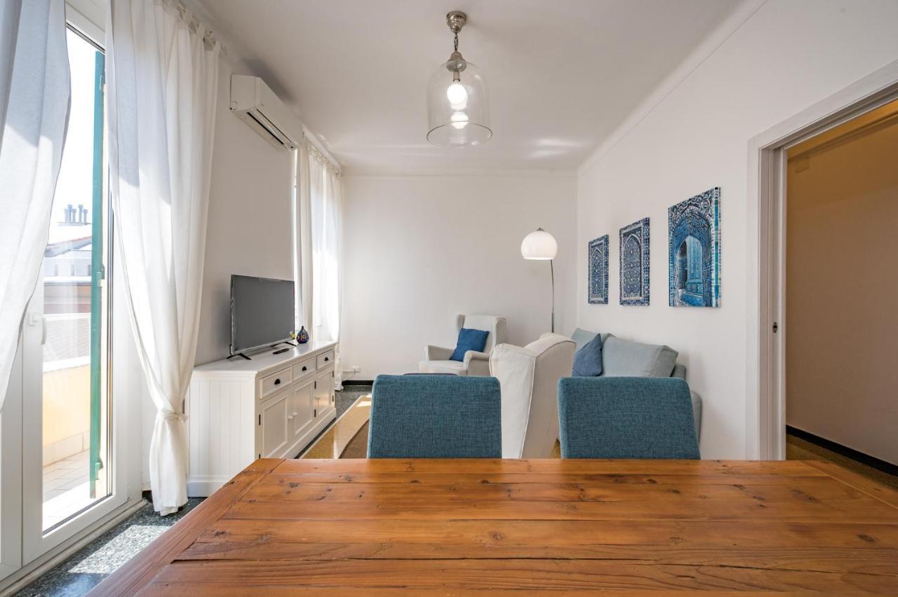 Joivy Penthouse Flat With Terrace Appartement Genua Buitenkant foto