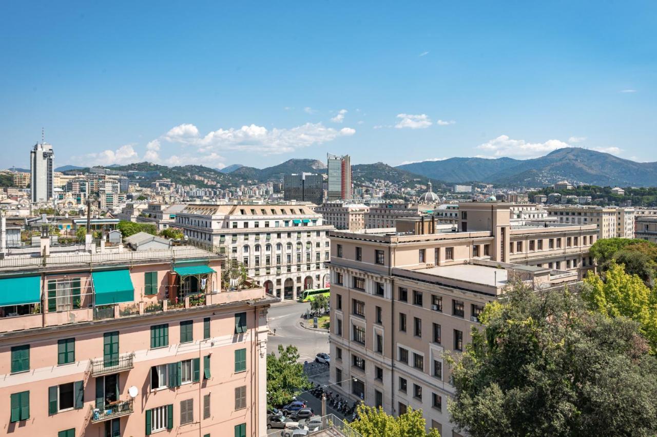 Joivy Penthouse Flat With Terrace Appartement Genua Buitenkant foto